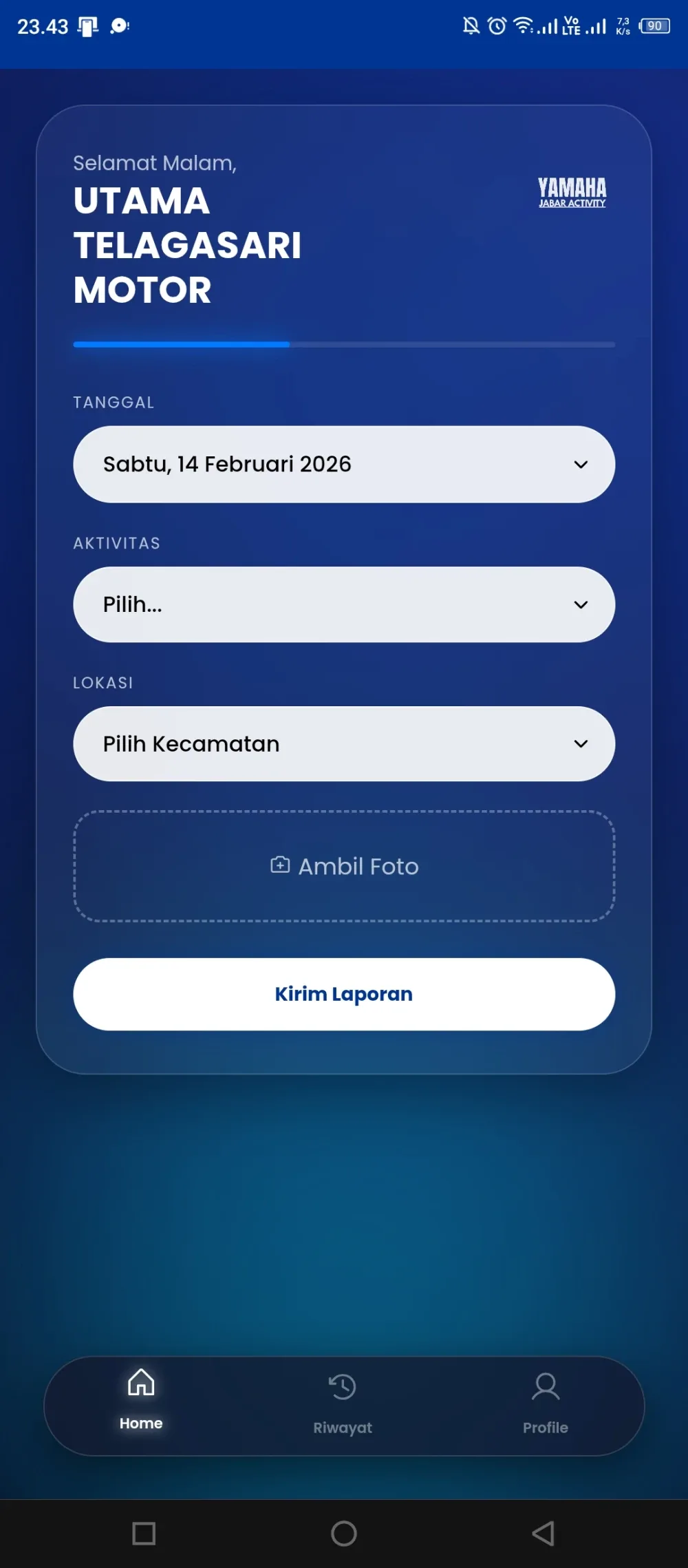 Visual 4 — Web App Activity Rekap