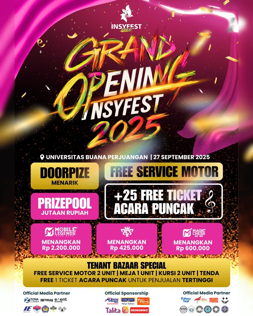 Visual 1 — Poster Grand Opening Event