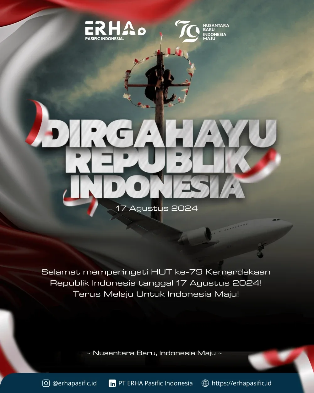 Visual 1 — Poster Dirgahayu RI