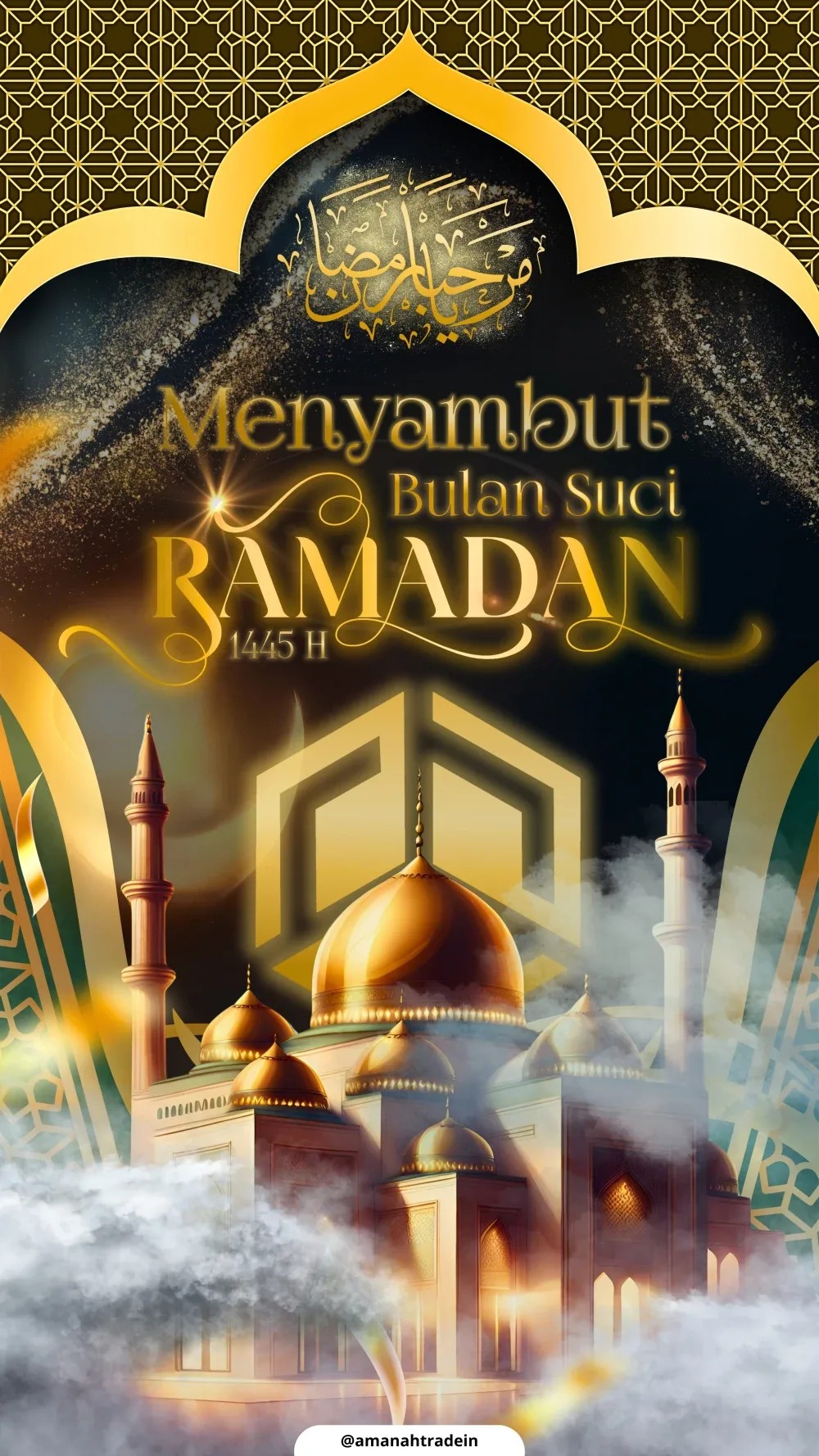 Visual 4 — Social Media Design AMANAH TRADE